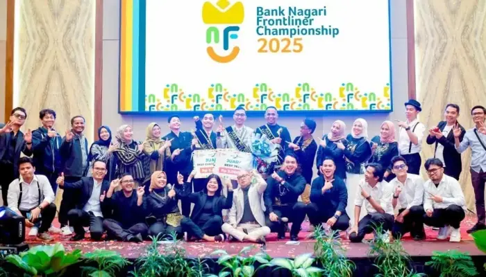 Karyawan Bank Nagari di Daerah Dominasi Pemenang Kompetisi BNFC 2025