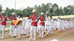 Langkah Tegap Siswa Solok Selatan Kibarkan Bendera Merah Putih Bikin Bupati Khairunas Terharu!