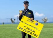 Atlet Muda Kota Padang Juara Maybank Bali International Half Marathon 2025