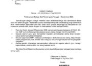 PENGUMUMAN: Demonstrasi 1 September, Sekolah di Padang Libur, Kecuali SMA/SMK!