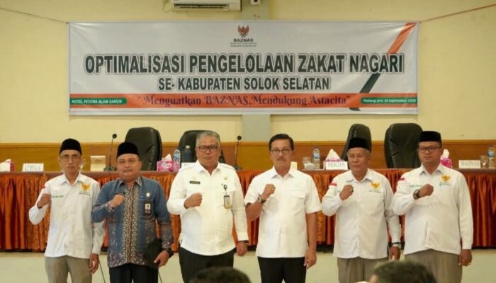 BAZNAS Solok Selatan Optimalkan Pengelolaan Zakat Hingga ke Nagari