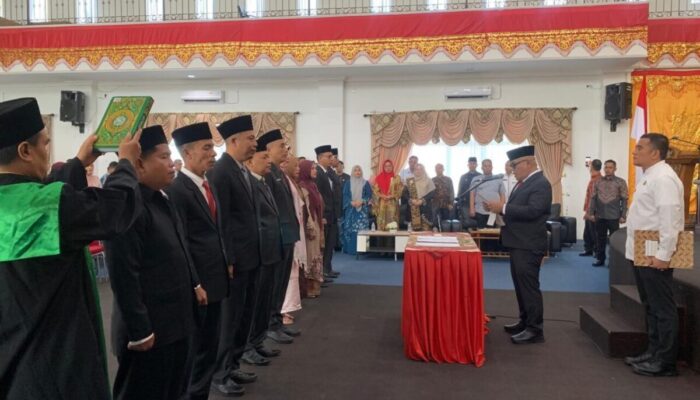 Mutasi Besar-besaran di Pemkab Pasaman Barat, 10 Pejabat Pimpinan Tinggi Diganti