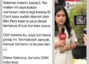Apa yang Salah dari Pertanyaanya? ID Pers Istana Reporter CNNIndonesia Dicabut usai Wawancara Presiden Soal Keracunan MBG