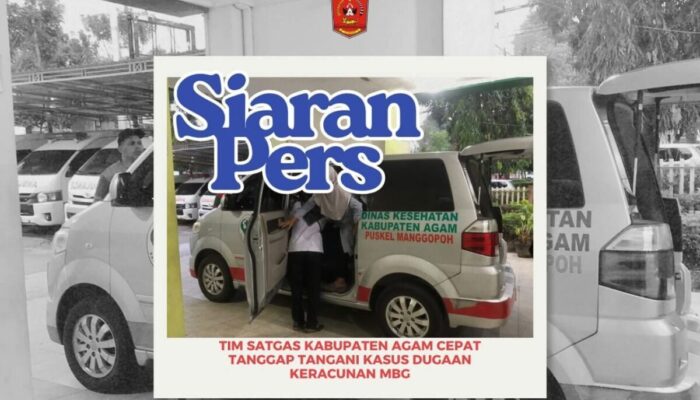 Gawat! Kasus Keracunan Makanan Bergizi Gratis Terjadi di Manggopoh Agam