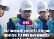 PLN Rekrutmen Besar-besaran Bagi Lulusan D3, D4, S1 dan S2, Berikut Jadwal dan Link Pendaftaran