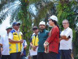 Anggota DPR RI Zigo Rolanda Tinjau Sejumlah Proyek Strategis di Dharmasraya