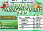 Betul-betul Murah! Ini Jadwal dan Lokasi Pasar “Gerakan Pangan Murah” di Dharmasraya