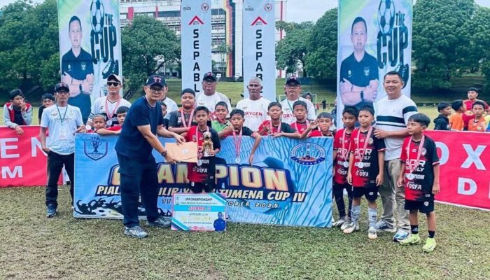 YEYEN TUMENA CUP IV 2025: Astaga Padang Winner, SSB DSFA Dharmasraya Runner Up
