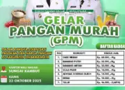 Betul-betul Murah! Kantor Walinagari Sungai Kambut Dharmasraya Gelar GPM Kamis 23 Oktober