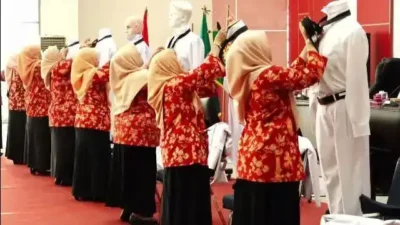 Lomba Unik di HUT ke-26 DWP Kota Padang, yang Kurang Perhatian ke Suami Ketahuan Disini!