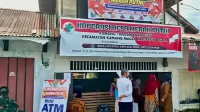 Mulai Beroperasi, Koperasi Desa Merah Putih Kamang Tangah VI Suku Gelar Bazar
