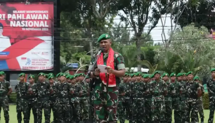 Disambut Bupati Agam, 645 Prajurit Yonif 897/TP Singgalang Tiba di Lubuk Basung