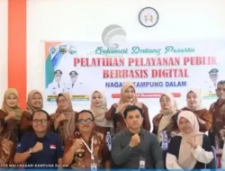 Perangkat Nagari Kampung Dalam Sijunjung Ikuti Pelatihan Pelayanan Publik Berbasis Digital