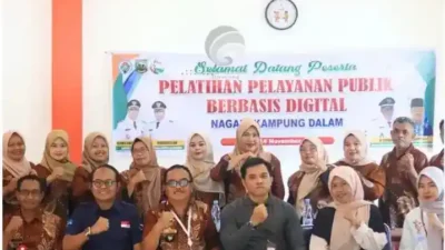 Perangkat Nagari Kampung Dalam Sijunjung Ikuti Pelatihan Pelayanan Publik Berbasis Digital