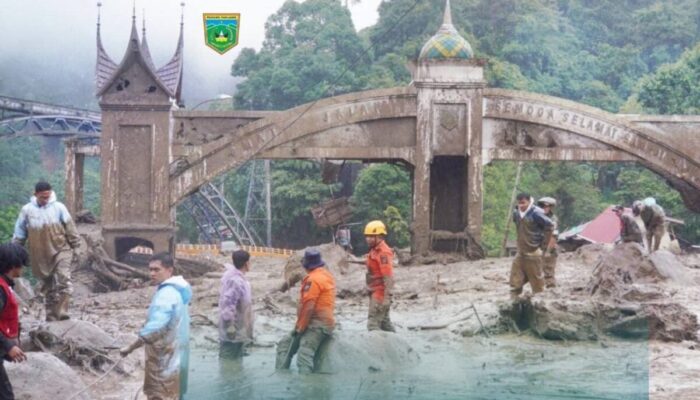 Padang Panjang–Tanah Datar Putus Total, Gerbang Perbatasan Disapu Galodo