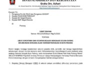 Edaran Terbaru Dinas Pendidikan Tentang Libur Sekolah Terkait Padang Darurat Banjir