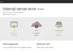 PERMOHONAN MAAF: Diduga Lonjakan Traffic, Cloudflare Mengalami Down! Banyak Situs Tak Bisa Diakses 