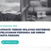 Masih Terbatas, Air Bersih Perumda AM Padang Mulai Mengalir! Berikut Kawasan yang Sudah Terlayani