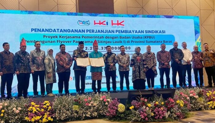 Bank Nagari Dukung Pembiayaan Megaproyek Flyover Sitinjau Lauik Rp209 Miliar