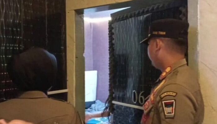 Ceweknya 9, Cowoknya 3 Digrebek Satpol PP Padang di Kamar Kos-kosan Ulak Karang