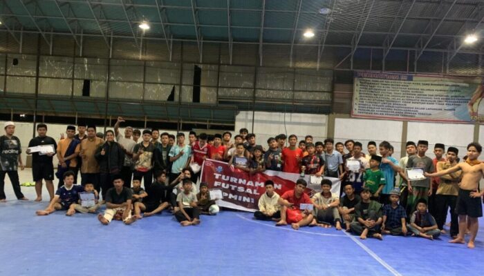 Santri PPMINI Padang Pariaman Meriahkan Akhir Tahun Dengan Turnamen Futsal