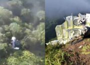 KNKT Pastikan Pesawat ATR 42-500 Jatuh! Kondisi Hancur Usai Tabrak Lereng Gunung Bulusaraung