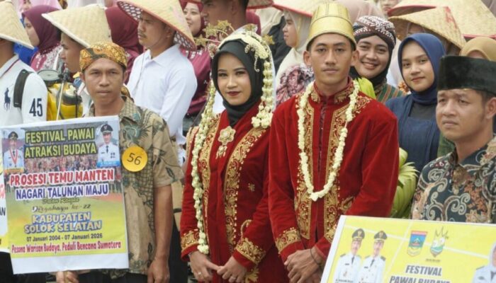 Pawai Kebudayaan Meriahkan Hari Jadi ke-22 Kabupaten Solok Selatan