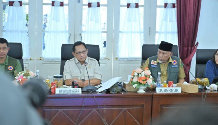 Mendagri: Akurasi Data Kunci Percepatan Pemulihan Pasca-Bencana Sumbar