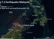 Gempa Besar Guncang Malaysia, Getaran Sampai Filipina, Brunei Darussalam dan Kalimantan