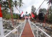 Jembatan Gantung Merah Putih Guo Kuranji Diresmikan Presiden Prabowo Secara Virtual