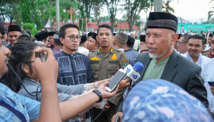 4 Pesan Idul Fitri Gubernur Mahyeldi kepada Masyarakat Sumbar
