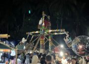 Hiburan Tradisional Buaiyan Kaliang Semarakan Lebaran di Bungus Padang