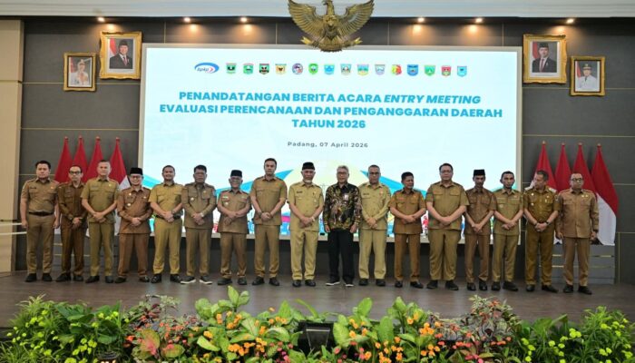 Pemprov Sumbar Gandeng BPKP Evaluasi Perencanaan Pembangunan 2026