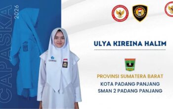 Ini 2 Siswa Terbaik Sumbar Lolos Seleksi Paskibraka Nasional 2026