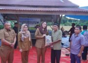 Bupati Dharmasraya Serahkan 14 Unit Mesin Bajak dan 96 Ton Benih Padi Kepada Petani Sitiung