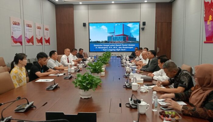 Bupati Pesisir Selatan Jajaki Kerjasama Pertanian Modern dengan Provinsi Hunan Tiongkok