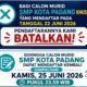 PENGUMUMAN: Pendaftaran SPMB Online Kota Padang pada 22 Juni 2026 Dibatalkan, Siswa Diminta Daftar Ulang!