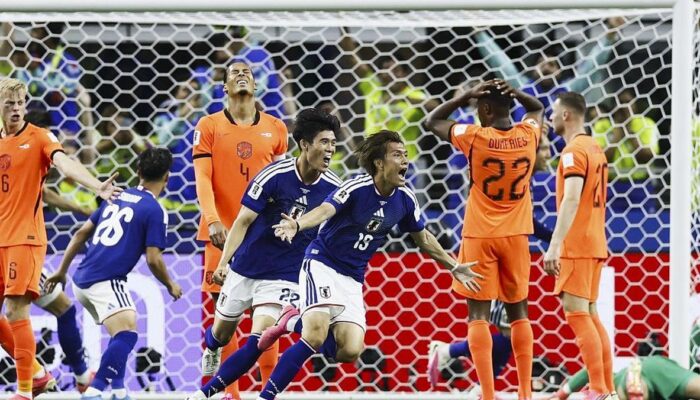 Gol “Keberuntungan” di Menit Akhir Selamatkan Jepang dari Kekalahan atas Belanda