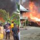 Kebakaran Hebat di Kampung Adat Sukabumi: 70 Rumah Ludes, 420 Warga Mengungsi!