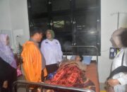Kebakaran Hebat Hanguskan 15 Petak Kios di Pasar Kayu Tanam Padang Pariaman