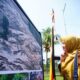 Beragam Foto Peristiwa Pulau Sumatera Luluh-Lantak Dipamerkan di Halaman Istano Basa Pagaruyung