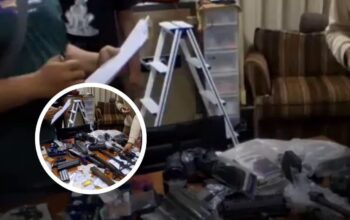 Mengerikan! Mantan Ketua Yayasan Sekolah di Jaksel Bangun Bunker, Isinya Ratusan Senjata Api dan VCD Porno
