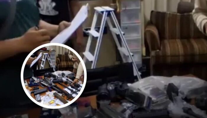 Mengerikan! Mantan Ketua Yayasan Sekolah di Jaksel Bangun Bunker, Isinya Ratusan Senjata Api dan VCD Porno