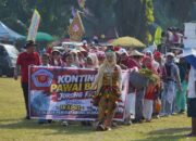 Semangat Arek Suroboyo Meriahkan Pawai Kemerdekaan 17 Agustus di Tiumang Dharmasraya