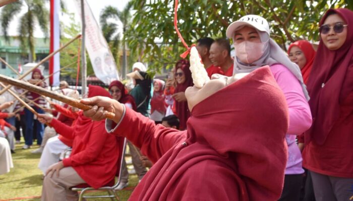 Bermacam Lomba Antar ASN Semarakan HUT Kemerdekaan RI di Balaikota Pariaman