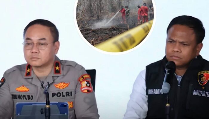 Polri Tetapkan 72 Tersangka Pembakar Hutan di 9 Wilayah, Pelaku Terbanyak di Riau