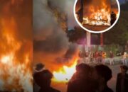 Jakarta Membara! Kericuhan Pecah Usai Aksi Demonstrasi, Pos Polisi Dibakar Massa