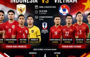 Jadwal Lengkap Siaran Langsung Indonesia vs Vietnam di Piala AFF 2026 Malam Ini!
