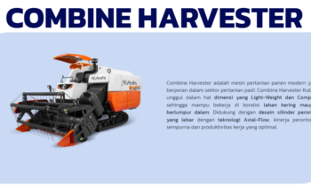 Penggunaan Combine Harvester Semakin Diminati Seiring Berkembangnya Mekanisasi Pertanian Indonesia