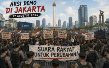 Aksi Demo 27 Agustus! Polisi Cegat Massa dari Sumatera Masuk Jakarta